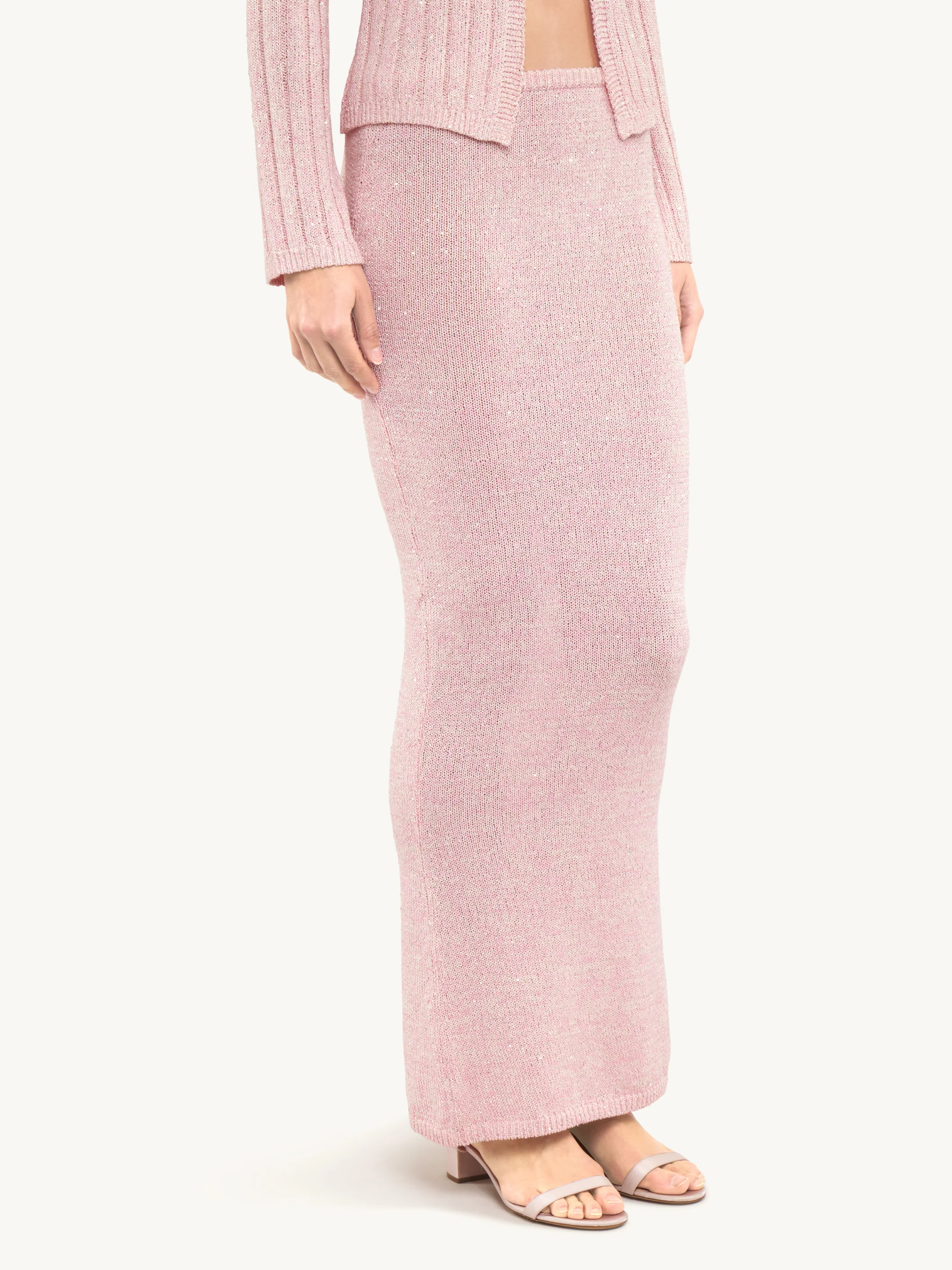 Carolina Skirt - Bon Bon Pink Sequin - Image 4