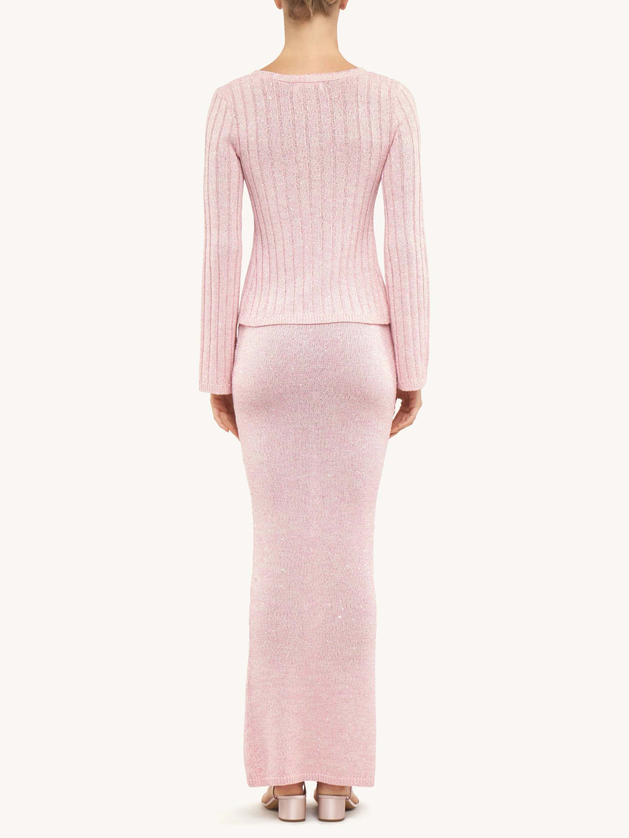 Carolina Skirt - Bon Bon Pink Sequin - Image 5