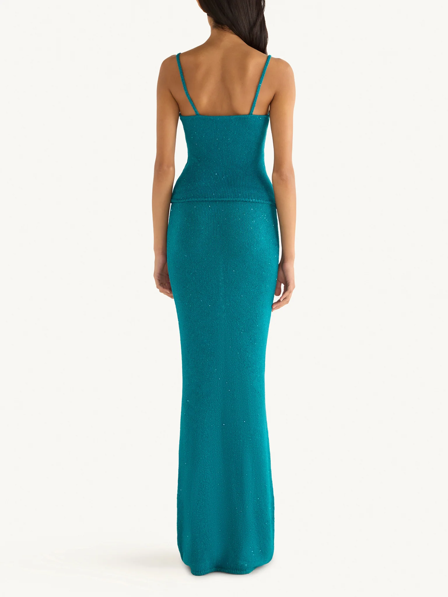 Carolina Skirt - Palm Green Sequin - Image 4
