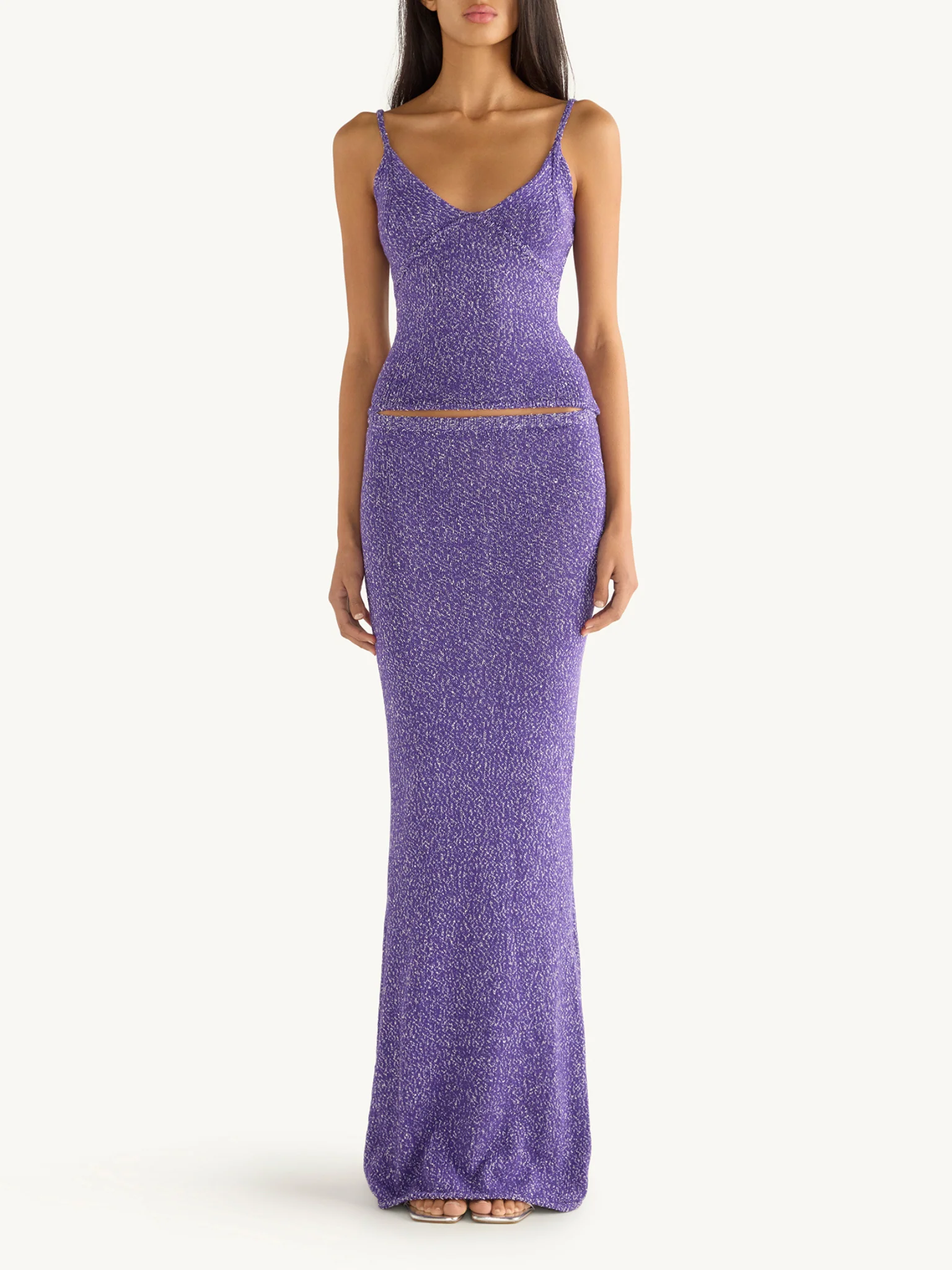 Carolina Skirt - Violet Sequin - Image 2