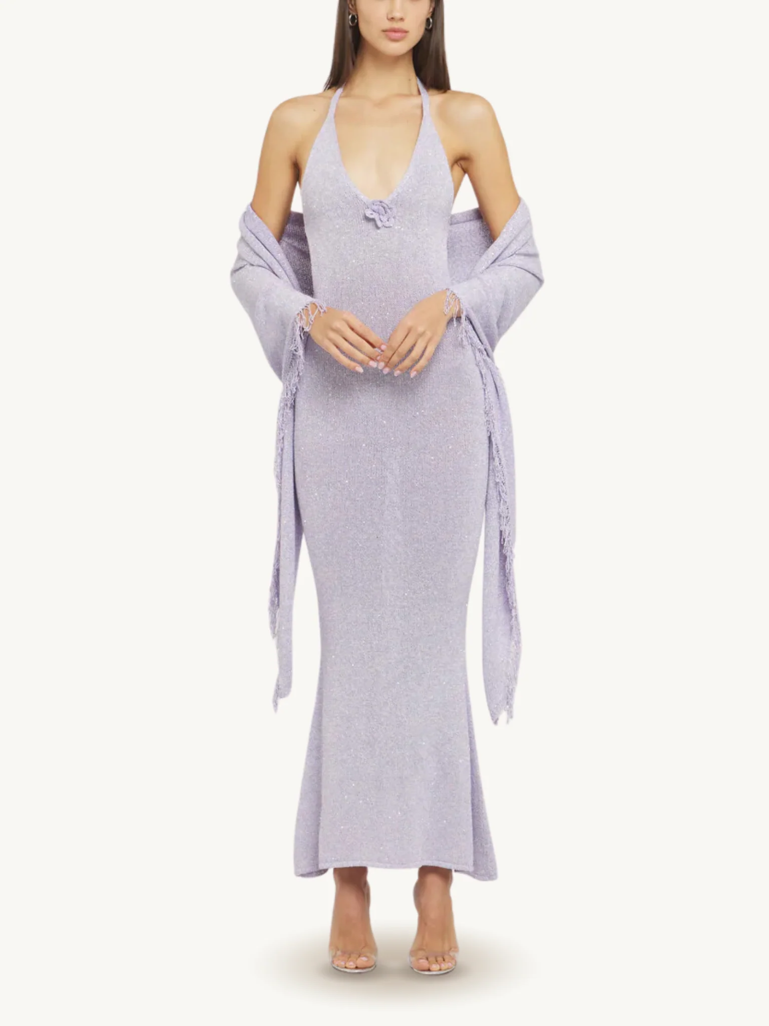 Daphne Dress - Lavender Sequin - Image 6