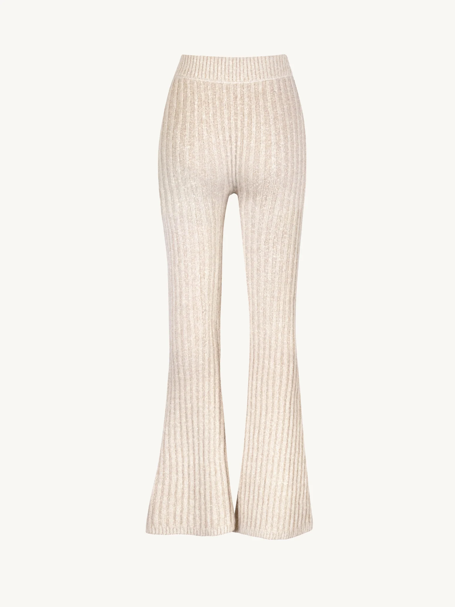 Diana Knitted Leggings - Snow Shimmer - Image 4