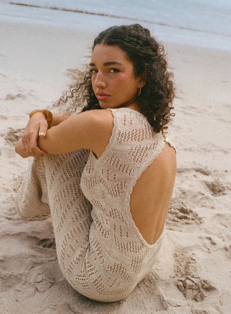 Eve Dress - Sand Shimmer - Image 5