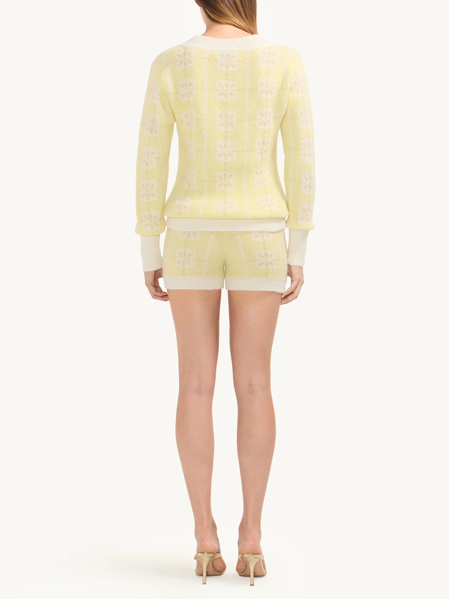 Gigi Jacquard Short - Butter - Image 4