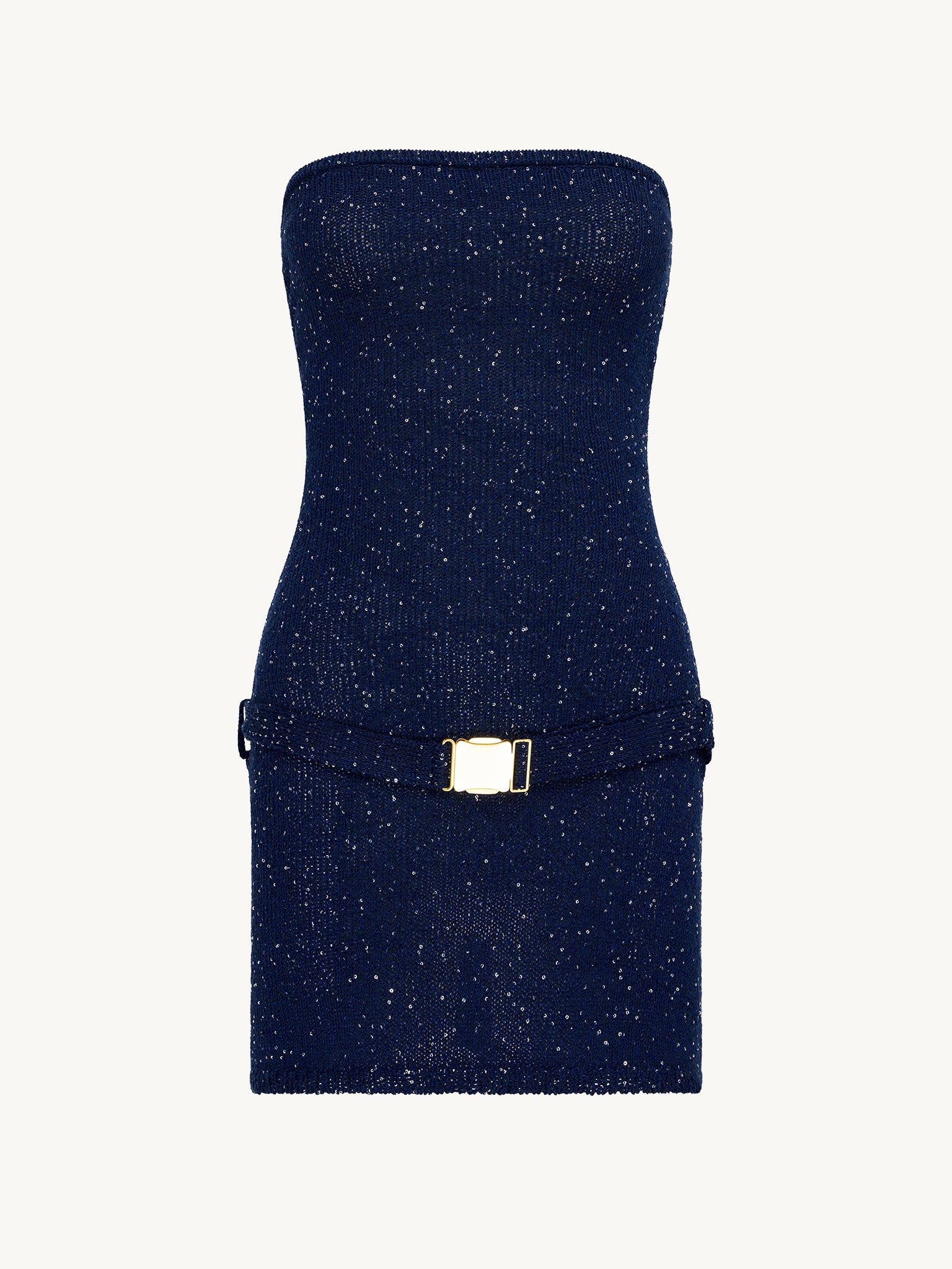 Gisele Mini Dress - Navy Sequin