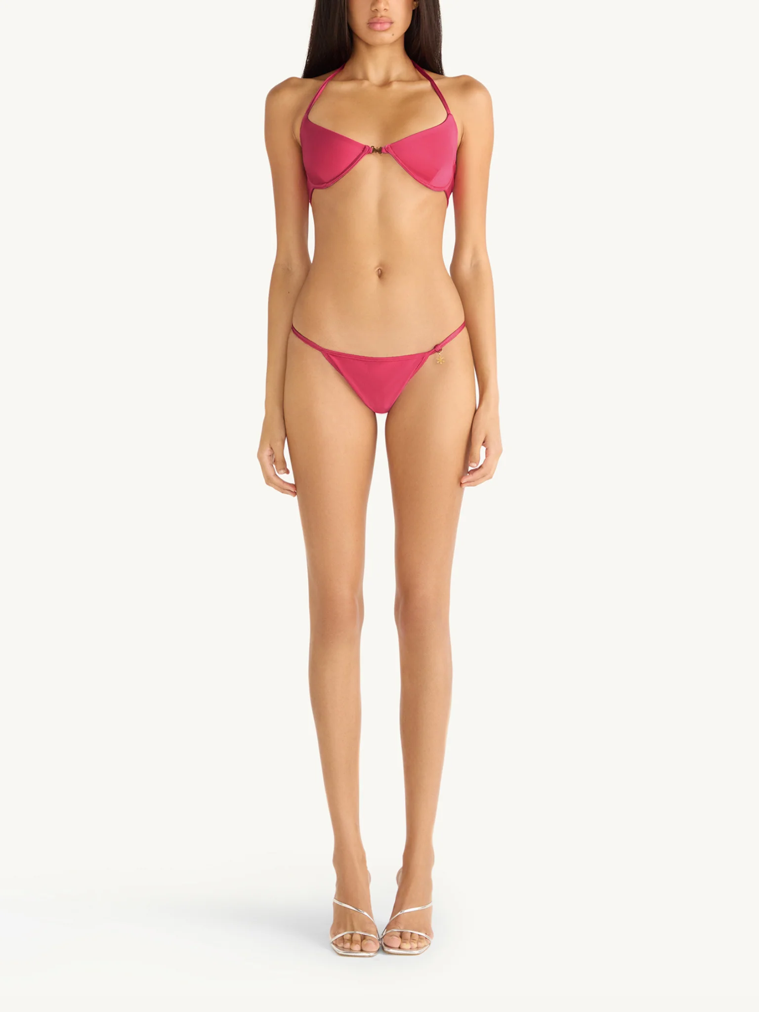 Isabella Bikini Top - Geranium - Image 2
