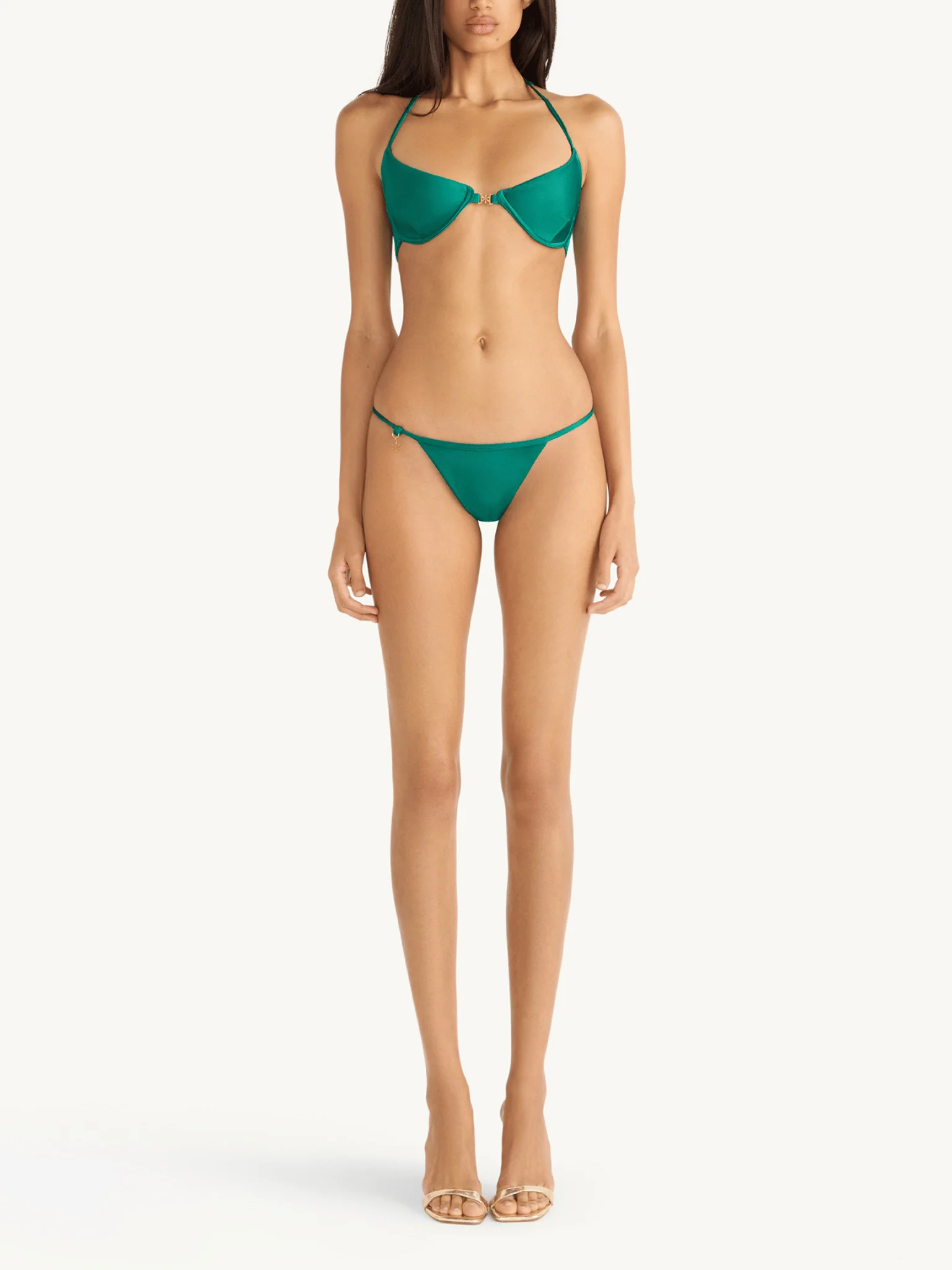 Isabella Bikini Top - Palm Green - Image 3