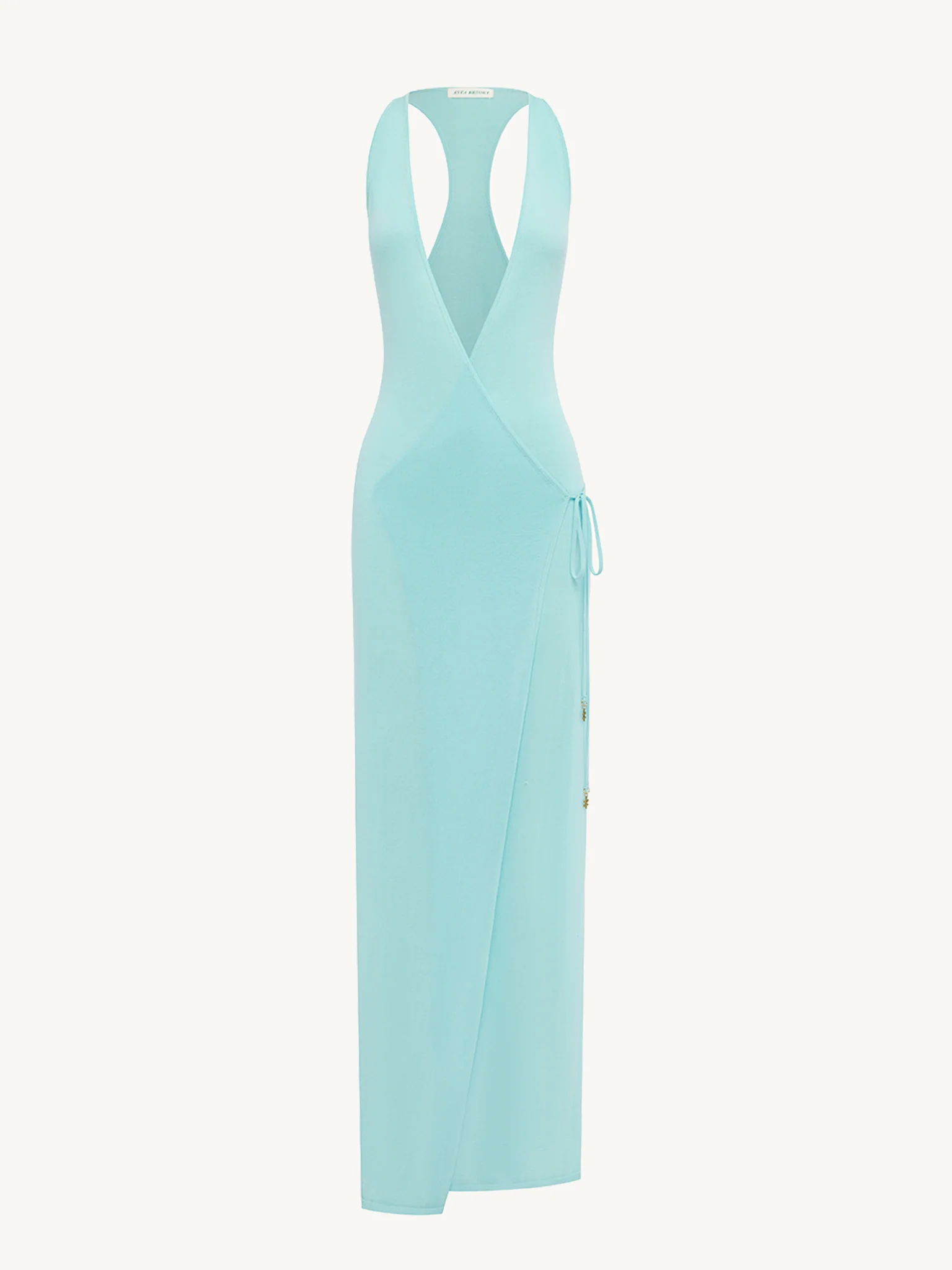 Lila Wrap Dress - Seaglass