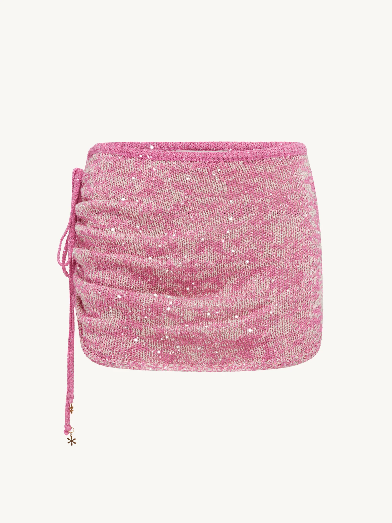 Olivia Mini Skirt - Hydrangea Pink Sequin