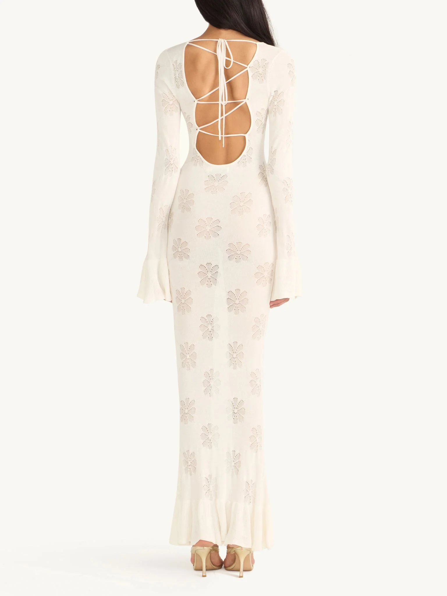 Rafaella Dress - Venetian White - Image 4