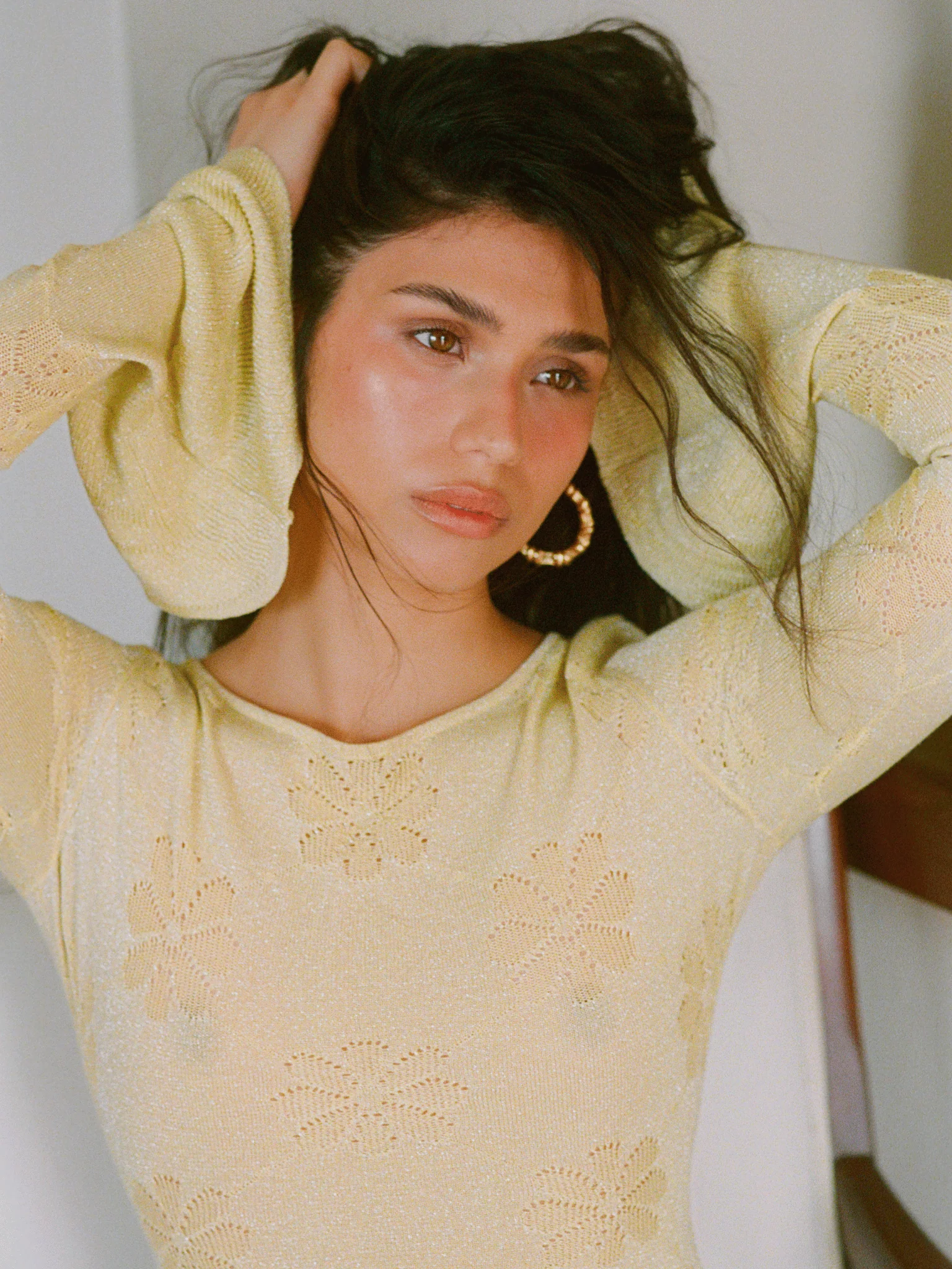 Rafaella Mini Dress - Lemon - Image 5