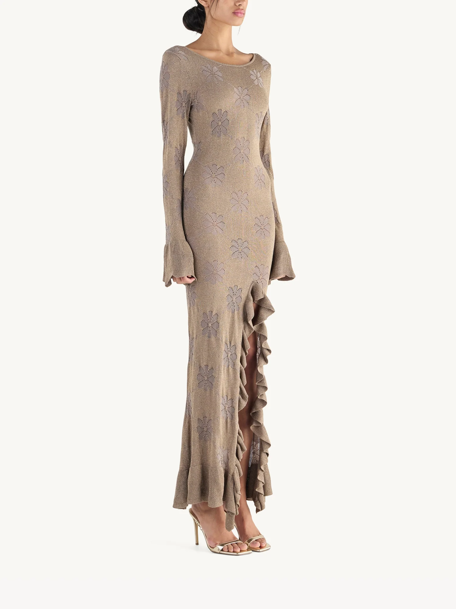 Rafaella Split Dress - Cedar - Image 4